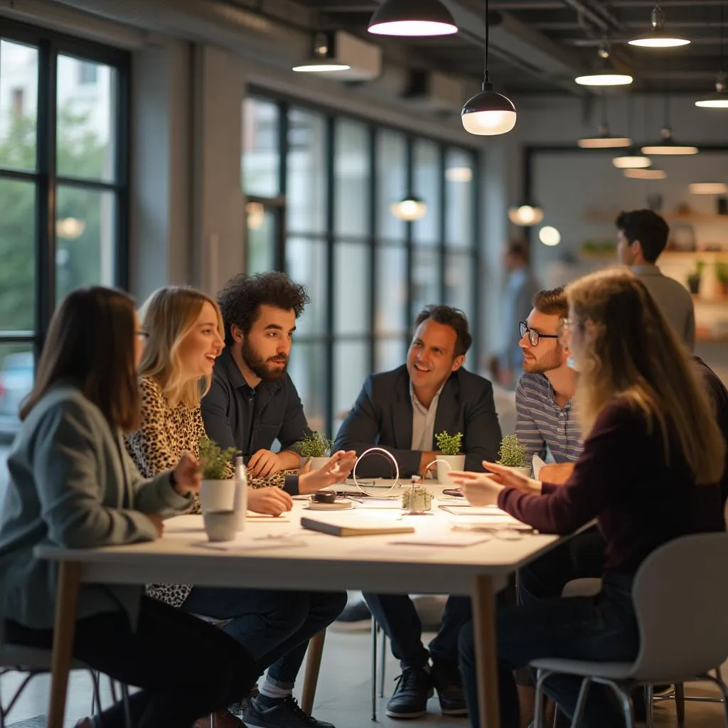 Účastníci workshopu v akci
